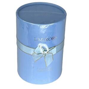 NEW UMIRORS 100% Natural Soy Wax Glass Jar Vanilla Scent 8oz. CANDLE 5.5x3 Boxed